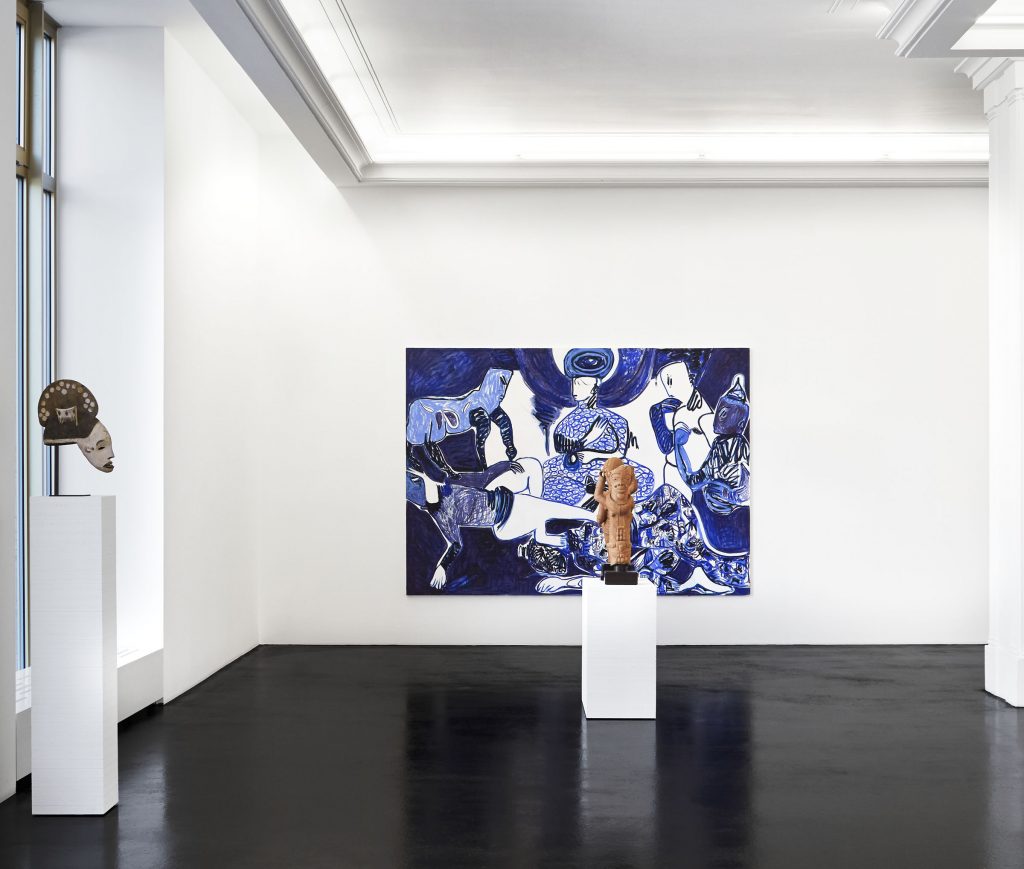 Wild Style: Exhibition of Figurative Art. Installation view. June 10 - August 5 Peres Projects, Berlin. Photography: Andreas Gehrke. Courtesy of Peres Projects. 