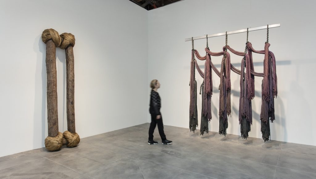 Installation view, ‘Revolution in the Making, Abstract Sculpture by Women, 1947 – 2016’, Hauser Wirth & Schimmel, 2016 Courtesy the artists and Hauser & Wirth Photo: Brian Forrest
