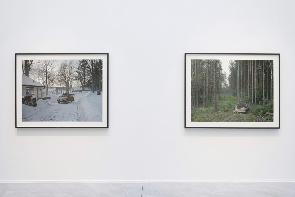 Installation views of Gregory Crewdson’s Cathedral of the Pines, at Galerie Daniel Templon Brussels. Photographies: Isabelle Arthuis. Courtesy of the Artist and Galerie Daniel Templon, Paris and Brussels