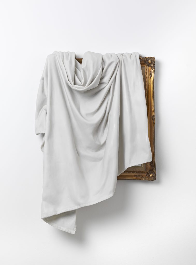 Ryan Gander I be… (ix), 2016 Antique mirror and marble resin 76 x 65 x 19 cm 29 7/8 x 25 5/8 x 7 1/2 in © Ryan Gander; Courtesy Lisson Gallery 