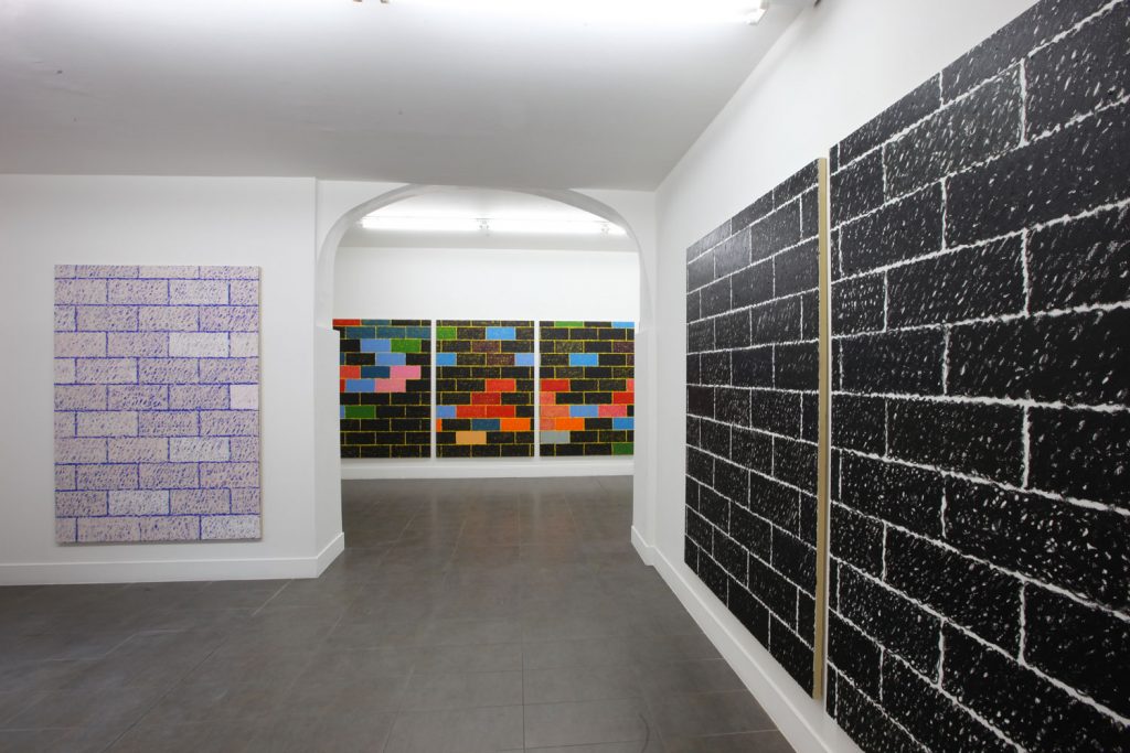 Paul Anthony Smith 'Blurred Lines' Installation view at Brand New Gallery. Courtesy of Brand New Gallery.