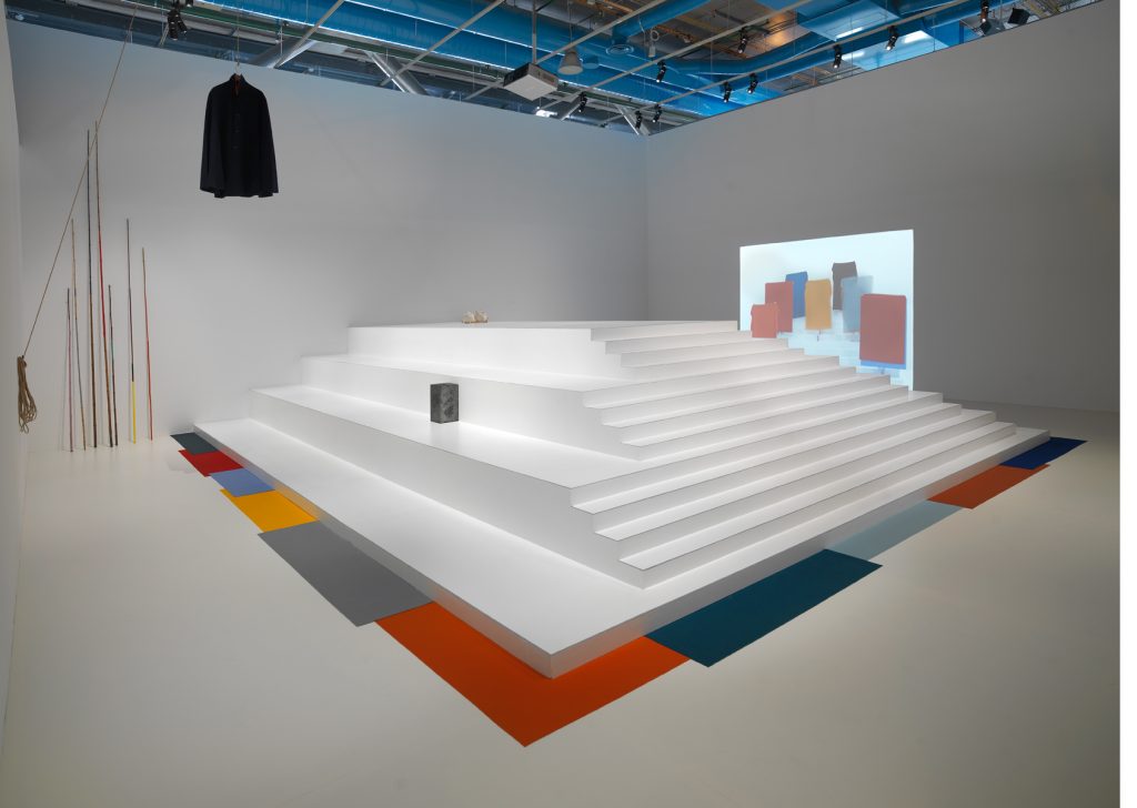Prix Marcel Duchamp 2016, Installation view, Ulla von Brandenburg, Centre Pompidou. Courtesy Centre Pompidou.