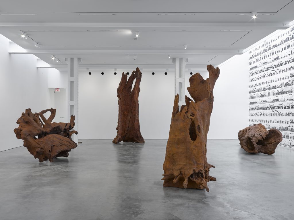 Installation photography of 'Ai Weiwei 2016: Roots and Branches' at Lisson Gallery Photography by Jack Hems.  © Ai Weiwei; Courtesy Lisson Gallery.