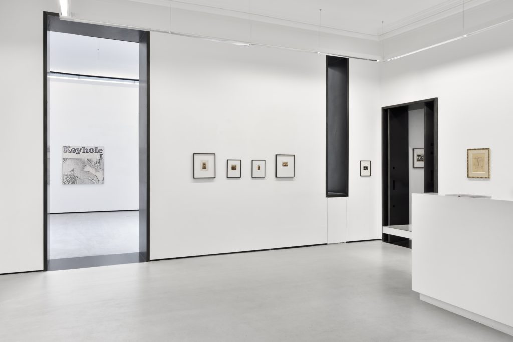 Pierre Molinier 'Photographies et œuvres sur papier' Installation view. Courtesy Galerie Christophe Gaillard, Paris.